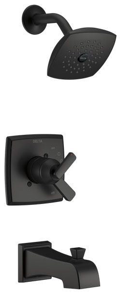 Ashlyn Monitor 17 Series Dual Function Pressure Balanced Tub and Shower with Showerhead