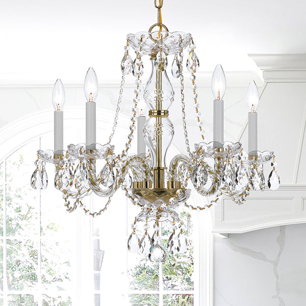 Crystal 21 in Chandelier