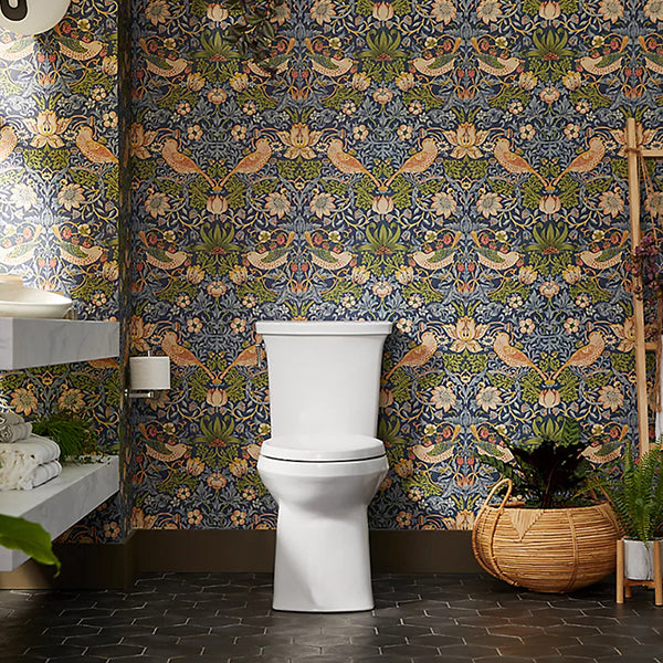 Continuousclean Two-Piece Elongated Toilet With Skirted Trapway, 1.28 gpf