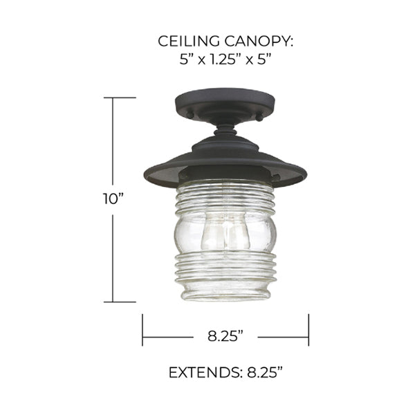 Capital Lighting 9677BK