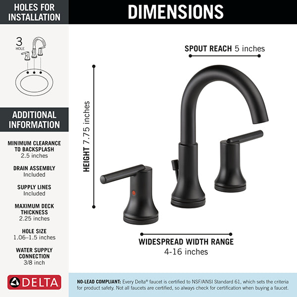 Delta 3559-BLMPU-DST