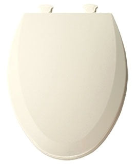 Residential Enameled Wood Closed Front with Cover Toilet Seat