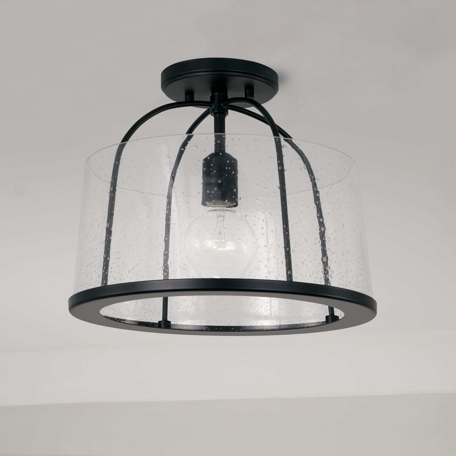 Madison 1-Light Dual Mount Semi-Flush Mount Ceiling Light