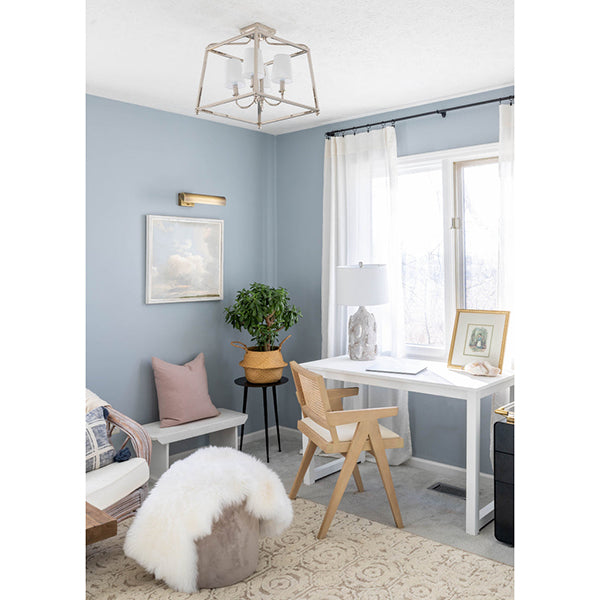 Sylvan 4-Light Semi-Flush Mount Ceiling Light