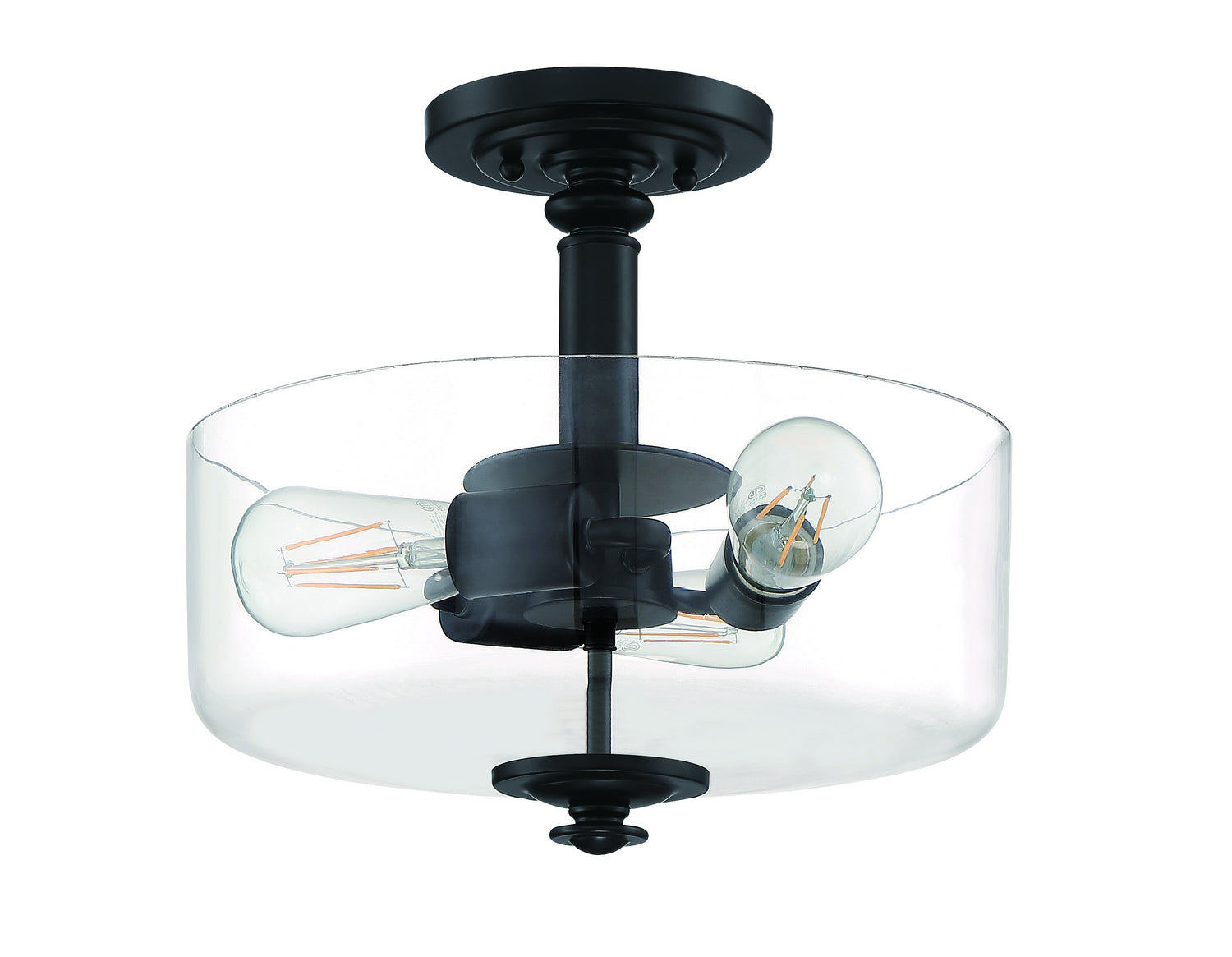 Dardyn 3-Light Convertible Semi-Flush Mount