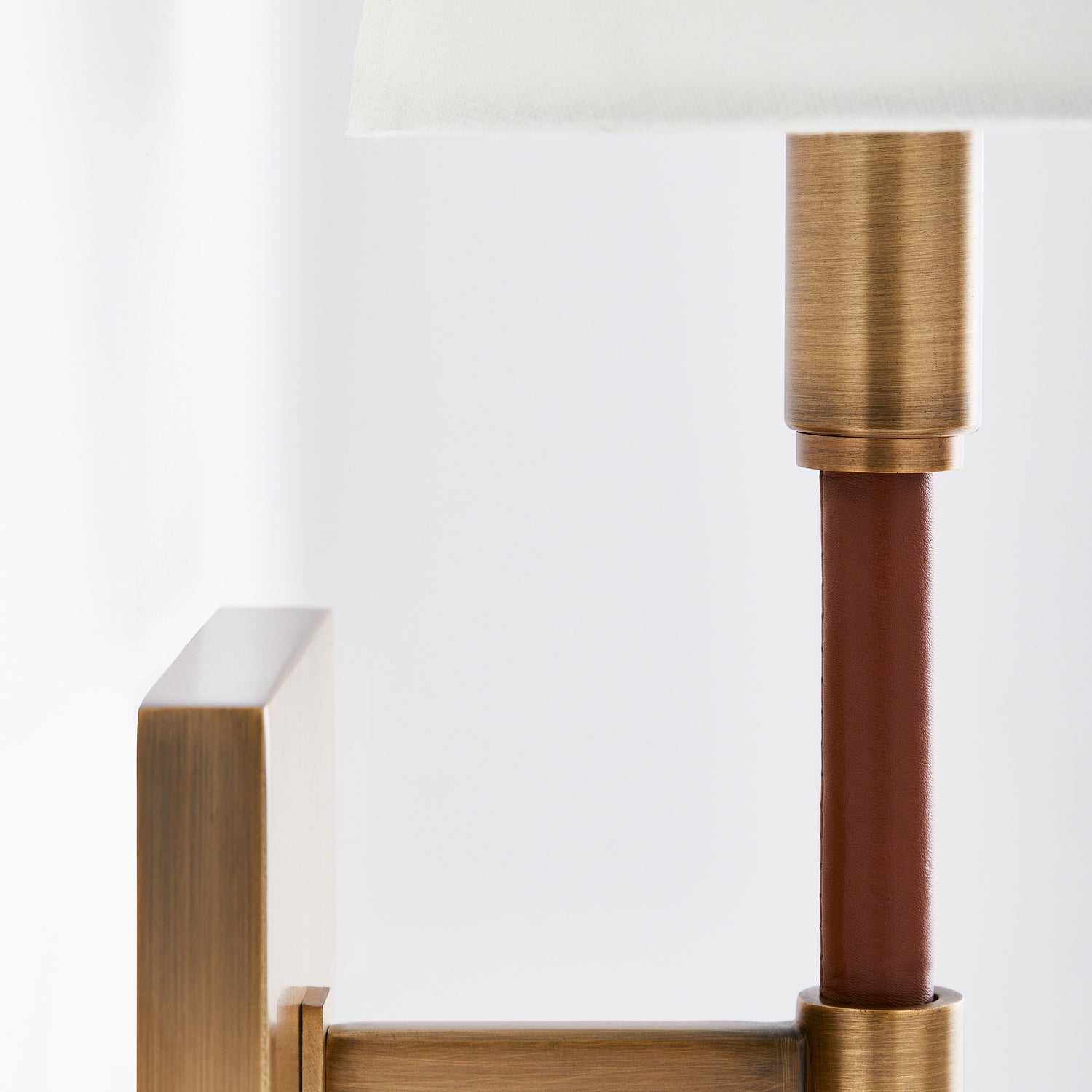 Katie 2-Light Wall Sconce with Linen Shade