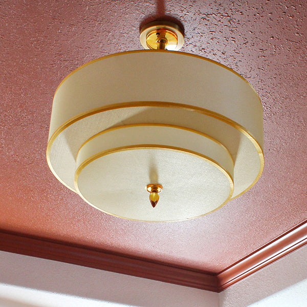 Luxo 5-Light Semi-Flush Mount Ceiling Light