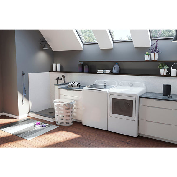 Profile 7.4 Cu Ft Smart Electric Dryer with Sanitize Cycle and Sensor Dry