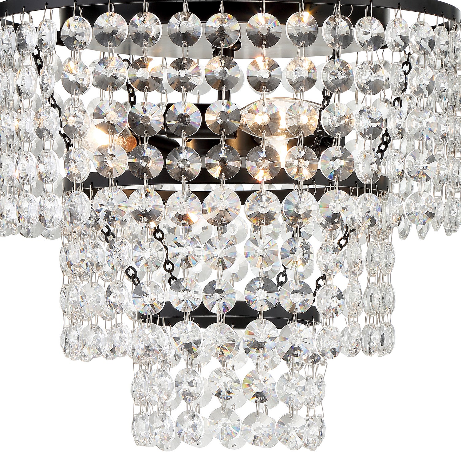 Gabrielle 3-Light 14 in Flush Ceiling Light Fixture