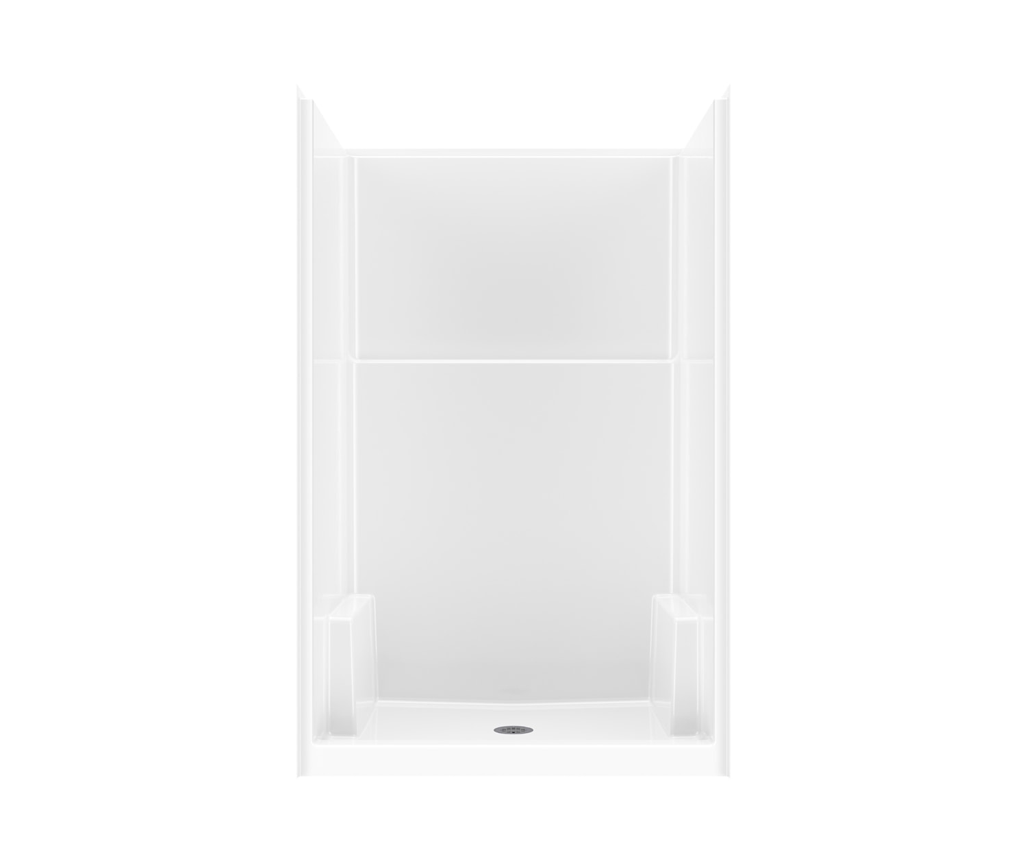 Aquatic SH4836-WH: icon-smooth-walls-shower-4836-wht-crop.jpg (Variant Image)