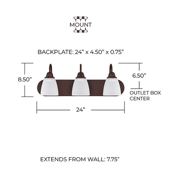 Visual Comfort WB1703DAB