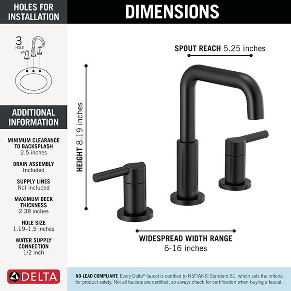 Delta 35849LF-BL