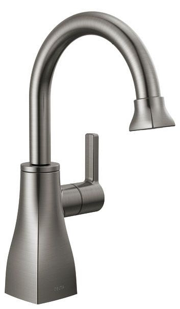 Contemporary Square Beverage Faucet with Lever Handle