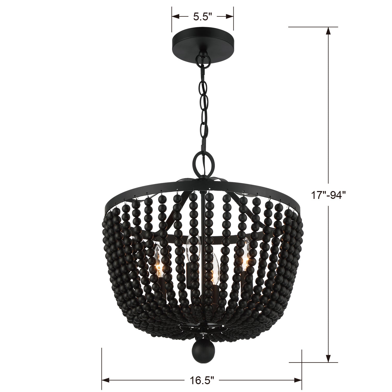 Rylee 4-Light Mini Chandelier