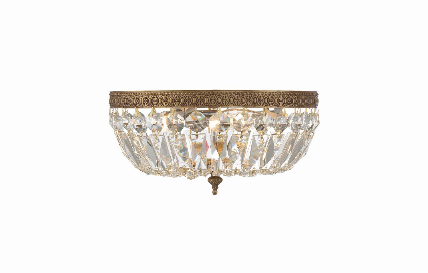Waltham 3-Light 12 in Flush Ceiling Light