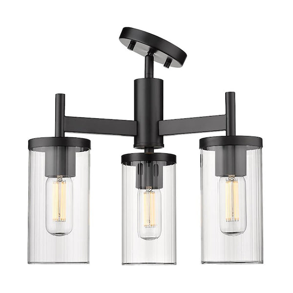 Golden Lighting 7011-3SF BLK-CLR: 79343_2.jpg