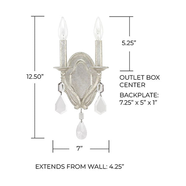 Capital Lighting 1617AG-CR