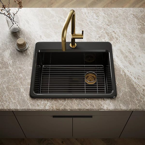 Riverby 27 in Top-Mount Single-Bowl Kitchen Sink