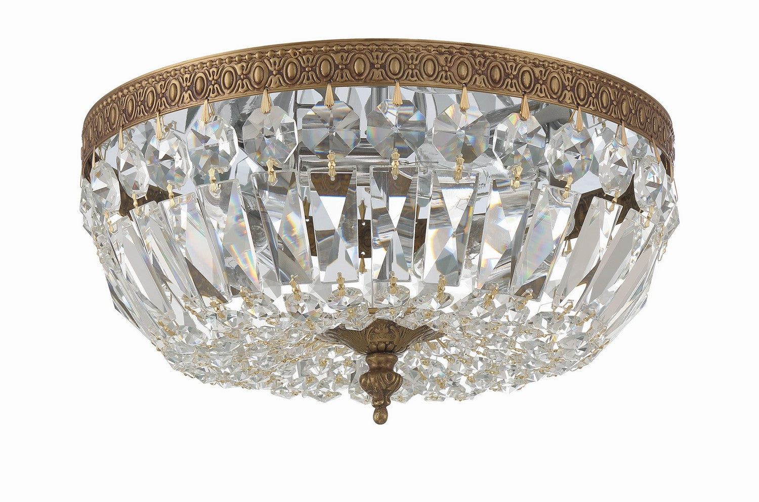 Waltham 3-Light 12 in Flush Ceiling Light