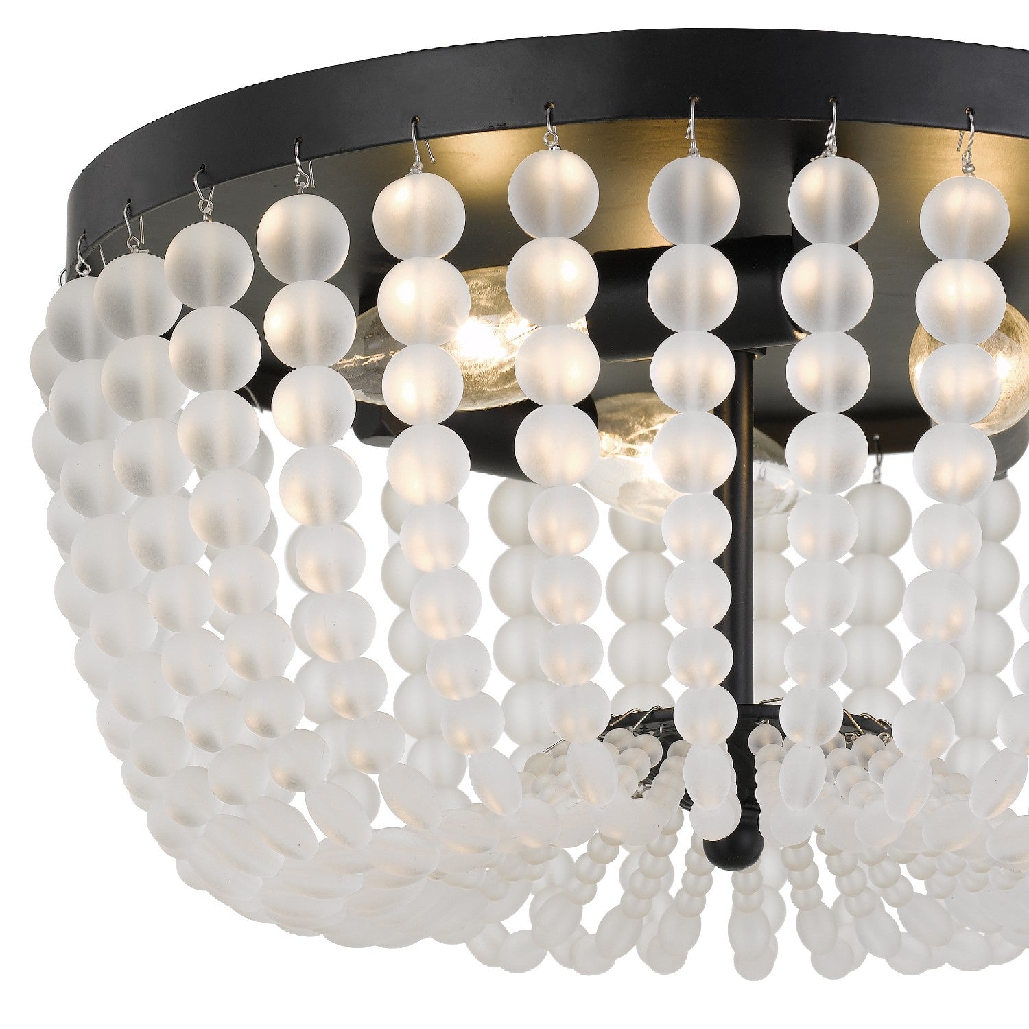 Rylee 3-Light 13 in Wide Flush Mount Ceiling Fixture