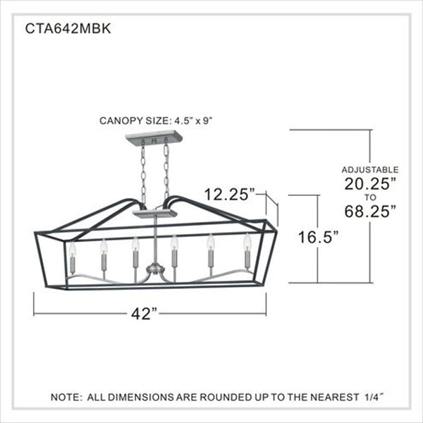 Quoizel CTA642MBK
