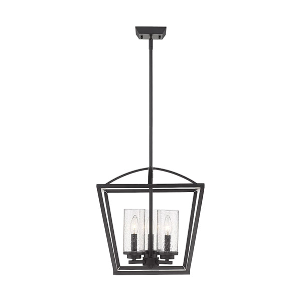 Golden Lighting 4309-3P BLK-BLK-SD