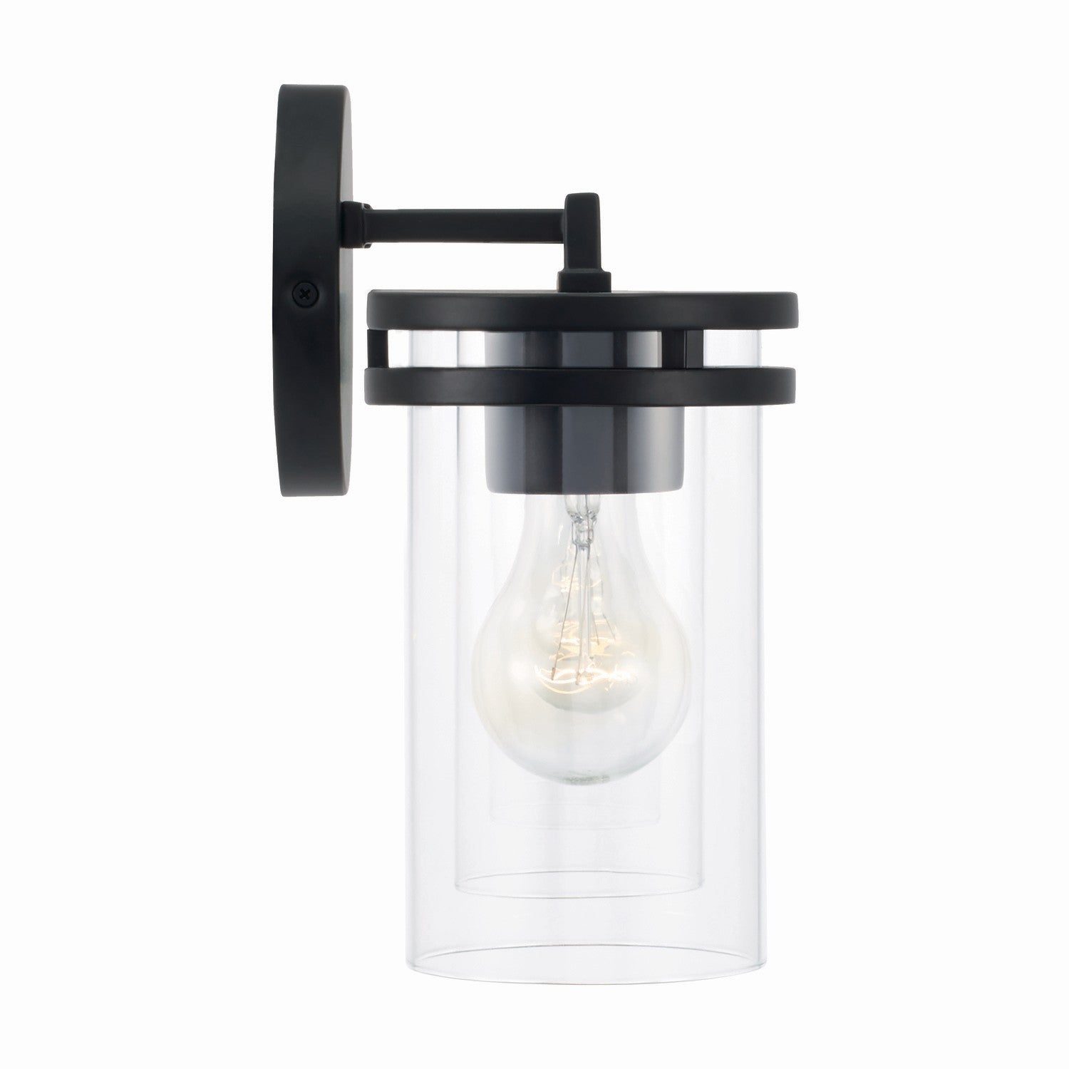 Fuller 3-Light Bathroom Vanity Light with Clear Glass Shade