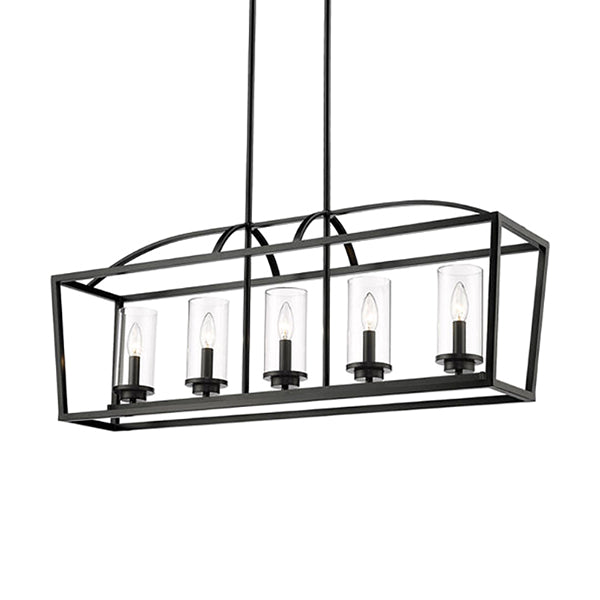 Golden Lighting 4309-LP BLK-BLK-SD: 48670_2.jpg