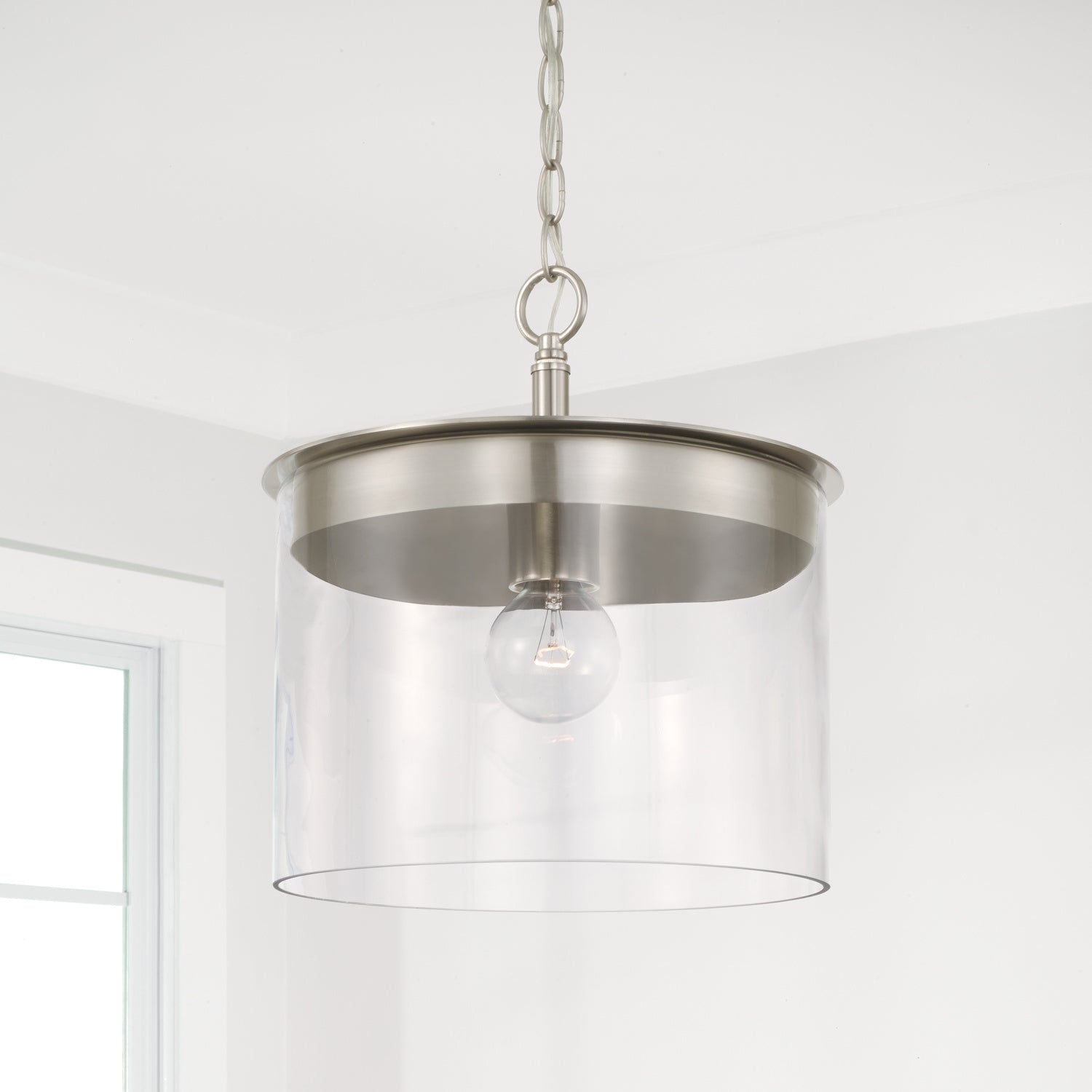 Mason 1-Light Mini Dual Mount Semi-Flush Mount Light