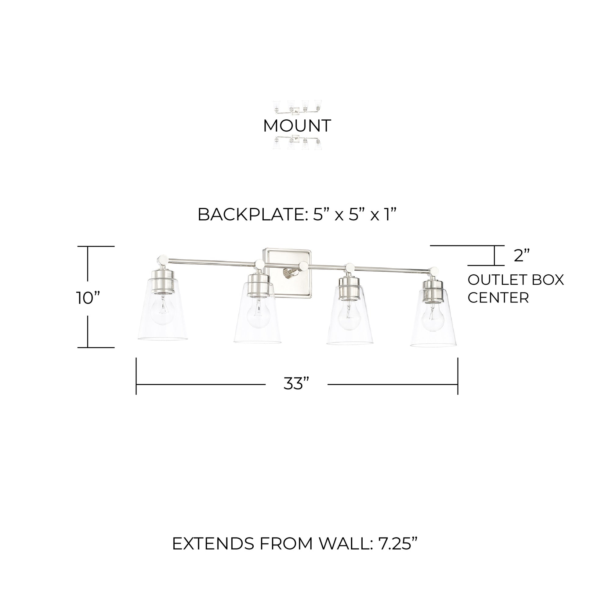 Capital Lighting 121841OB-432