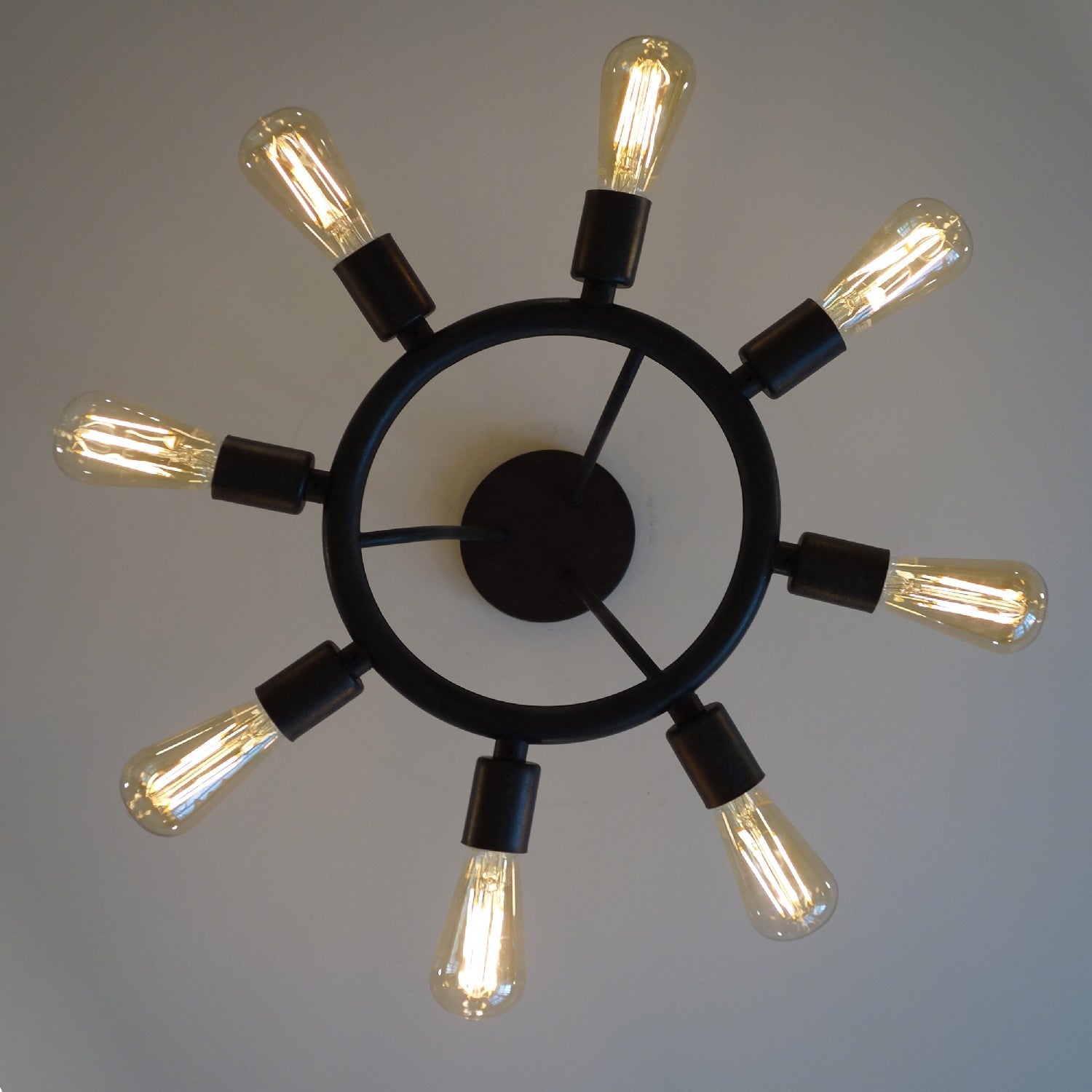 Dakota 8-Light Semi-Flush Mount Ceiling Light