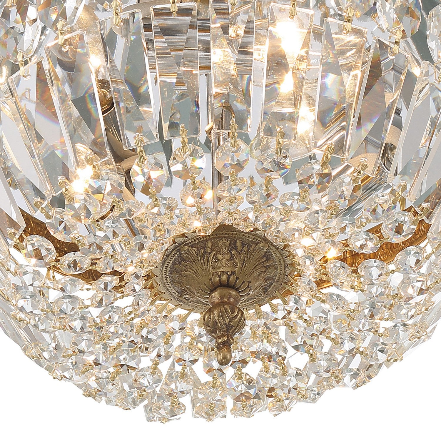 Waltham 3-Light 12 in Flush Ceiling Light