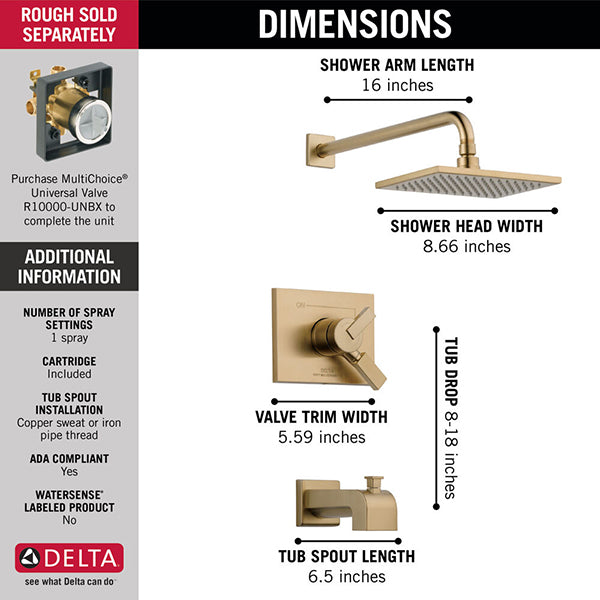 Delta T17453-CZ