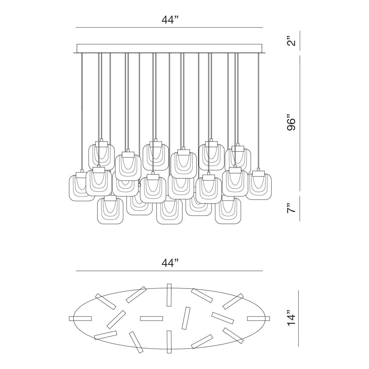 Paget 16-Light Chandelier