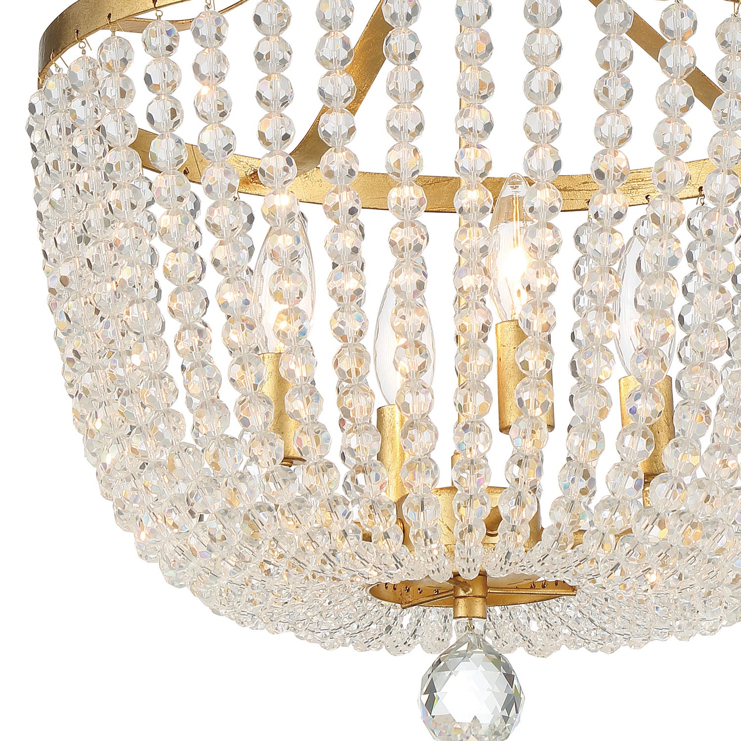 Rylee 4-Light Semi-Flush Mount Ceiling Light