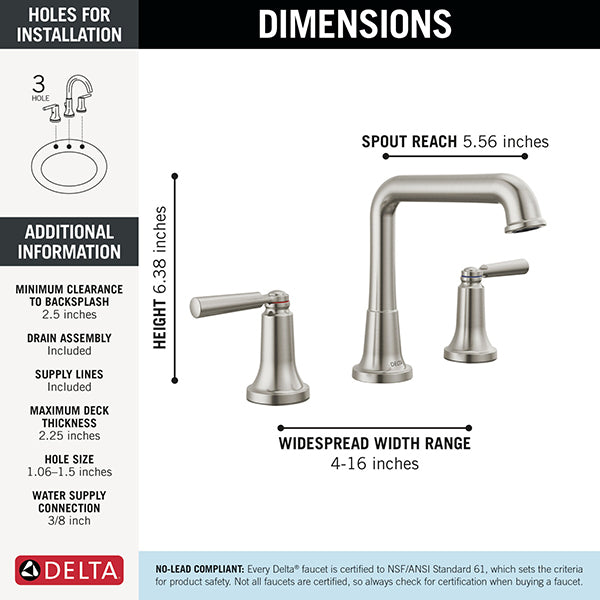 Delta 3536-SSMPU-DST