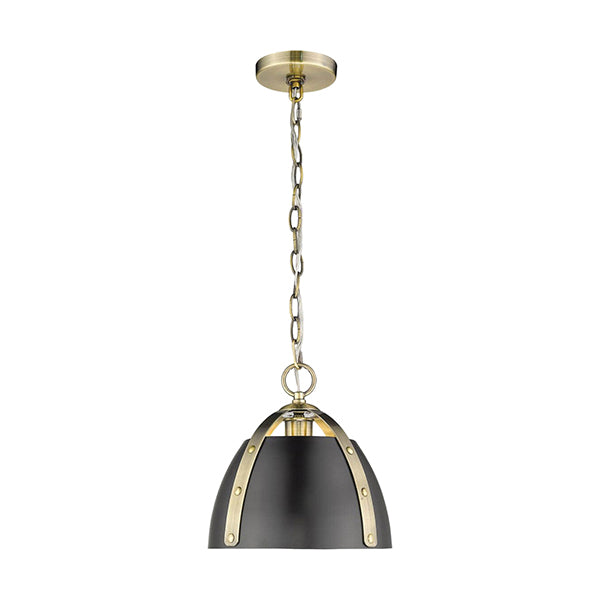 Golden Lighting 6928-S AB-BLK