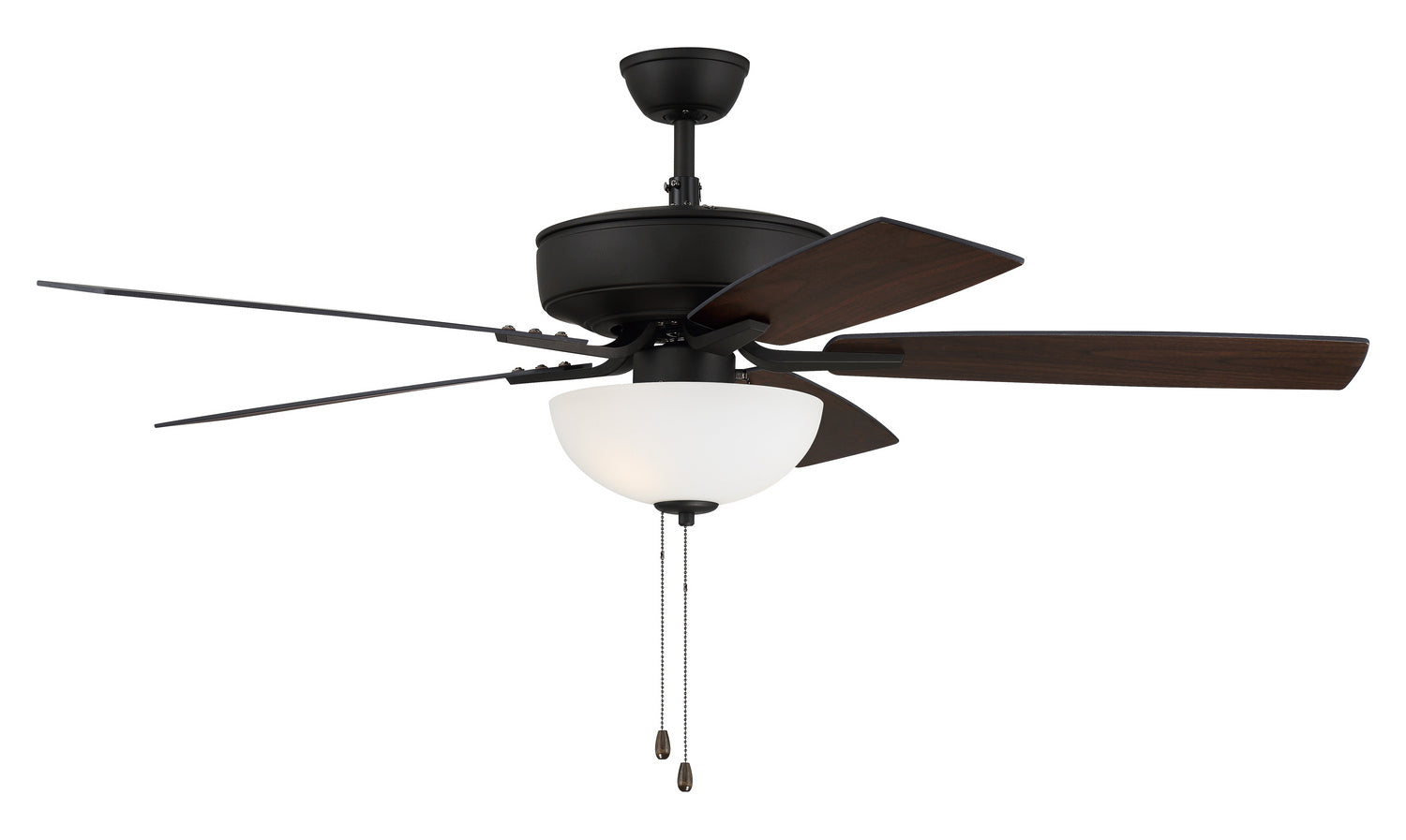 Pro Plus 211 52 in 5 Blade Reversible Ceiling Fan with Greywood Blades