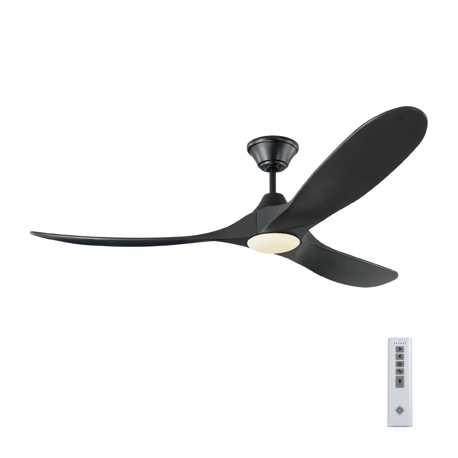 Maverick 60 in Ceiling Fan with Light Kit and Remote Control