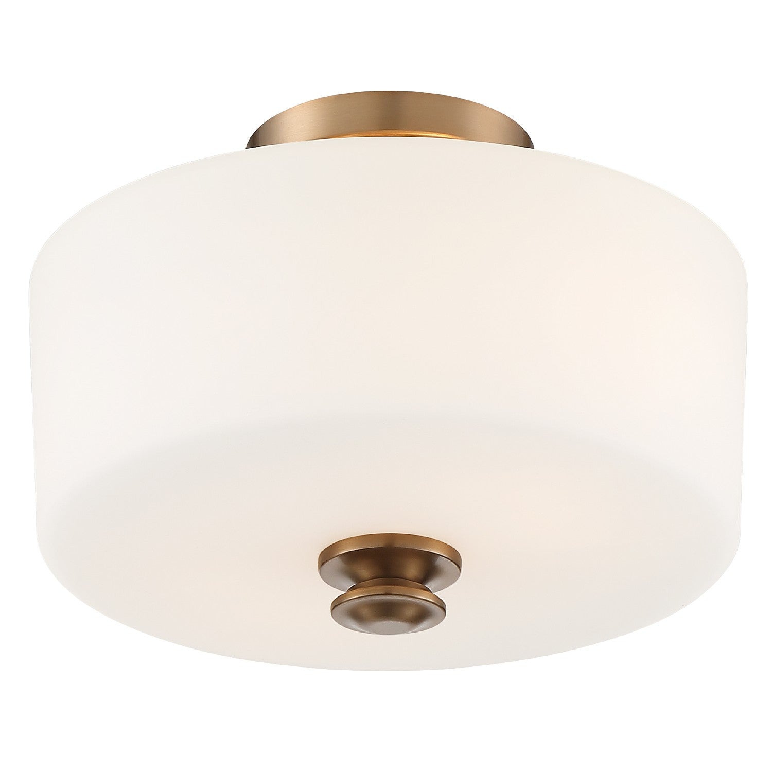 Travis 12-1/2 in Semi-Flush Mount Ceiling Light