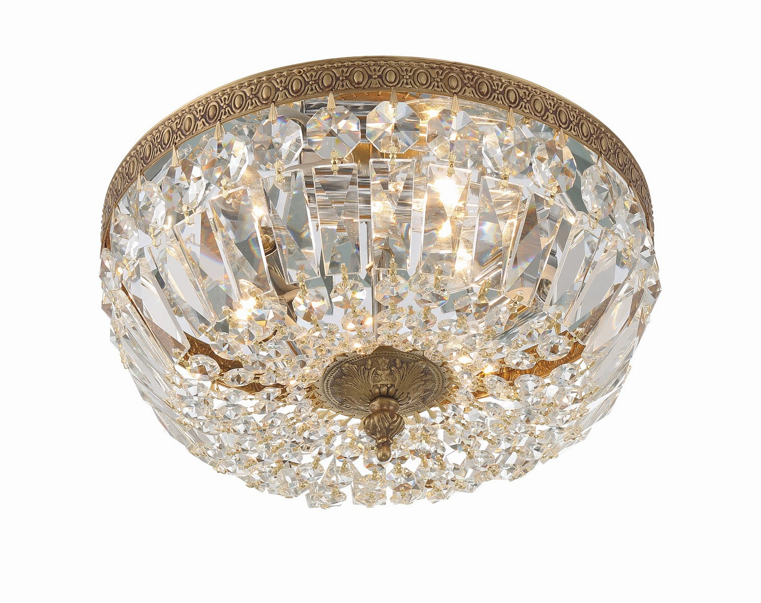 Waltham 3-Light 12 in Flush Ceiling Light