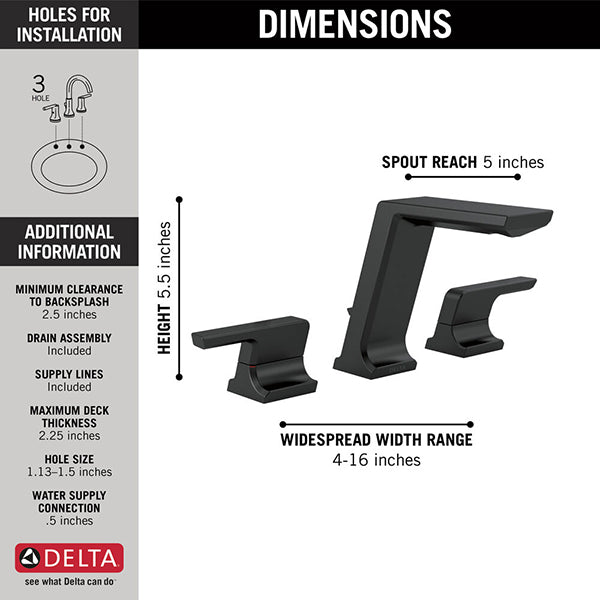 Delta 3599LF-BLMPU