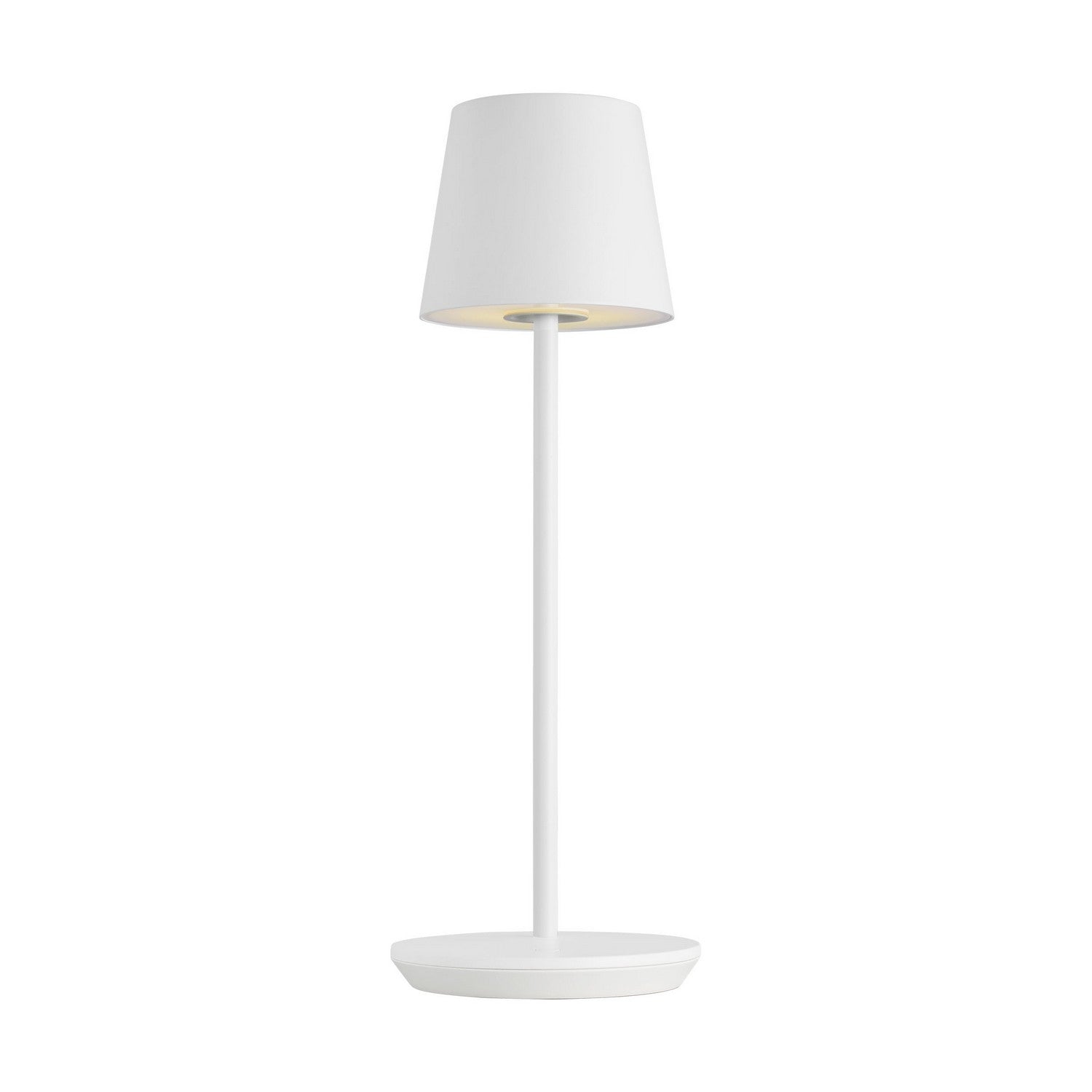Rechargeable Table Lamp, Nevis Accent 10 in H, 6 in Dia