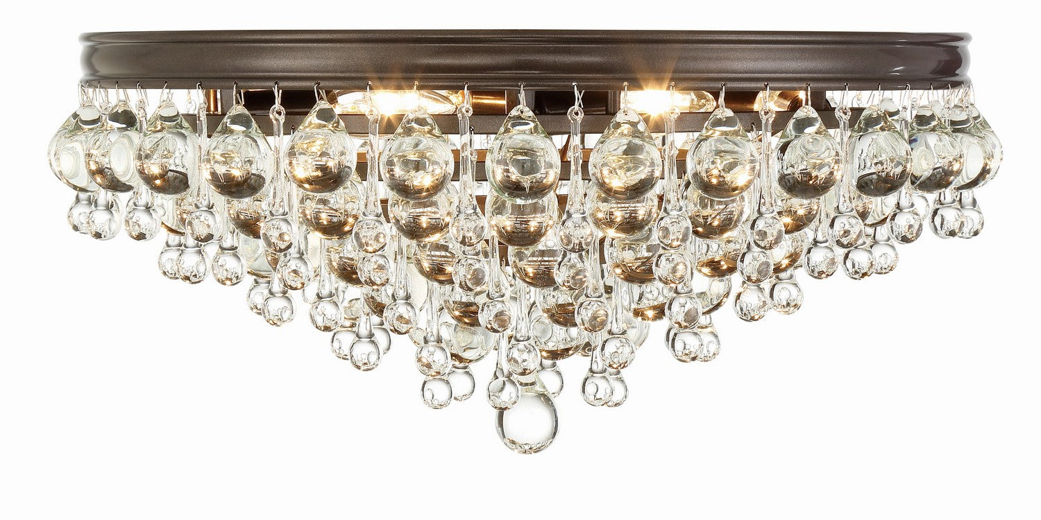 Calypso 6-Light 20 in Flush Ceiling Light