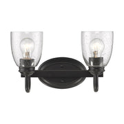 Golden Lighting 8001-BA2 BLK-SD