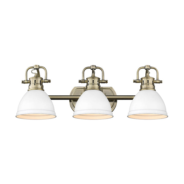 Golden Lighting 3602-BA3 AB-WHT