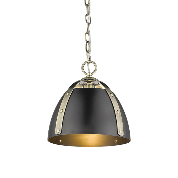 Golden Lighting 6928-S AB-BLK