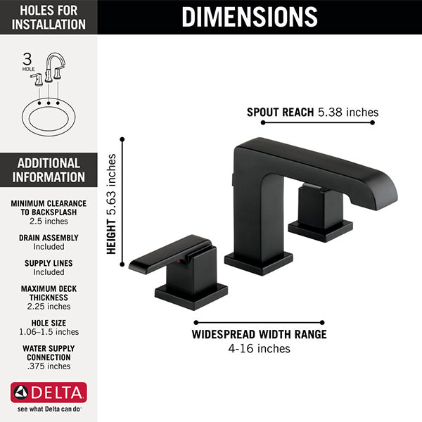 Delta 3567-BLMPU-DST