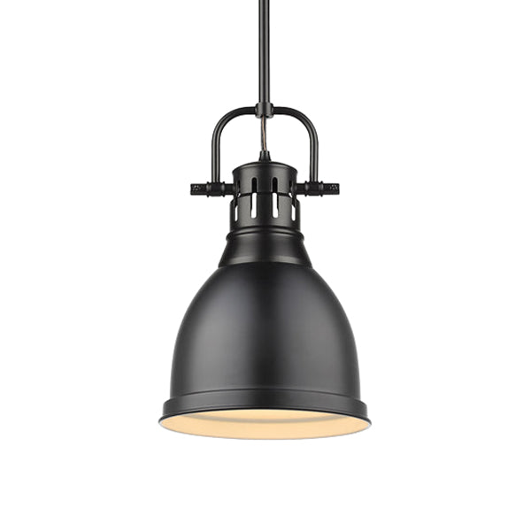 Golden Lighting 3604-S BLK-BLK