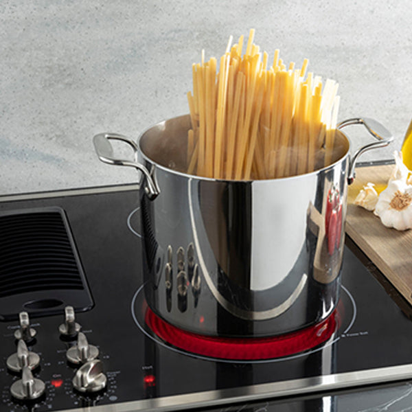 Profile 30 in Downdraft Electric Cooktop, Stainless Steel